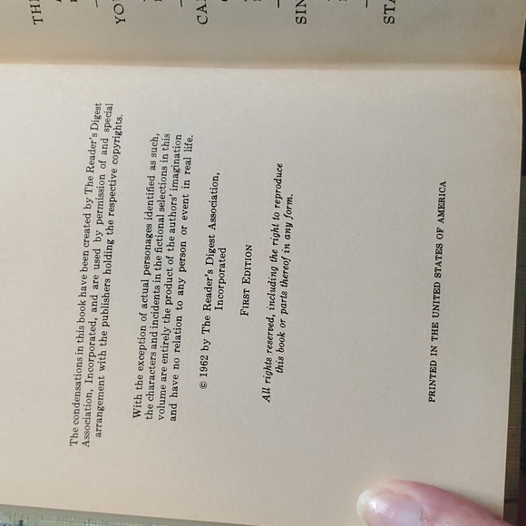Reader's Digest Condensed Books Vol. 3 - Picture 6 of 11